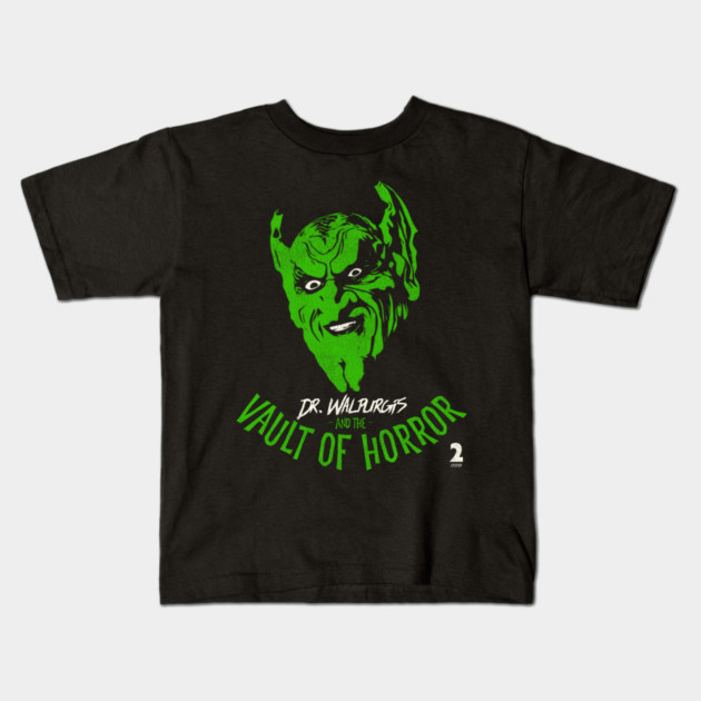 Dr. Walpurgis and the Vault of Horror Kids T-Shirt