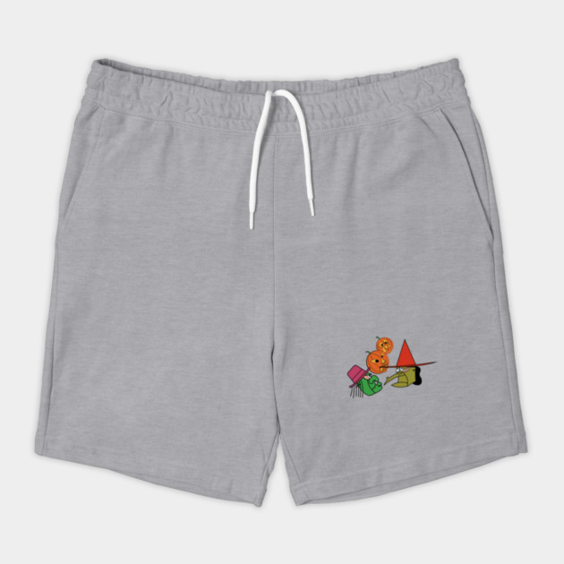 Masks and Pumpkins Trick or Treat Shorts
