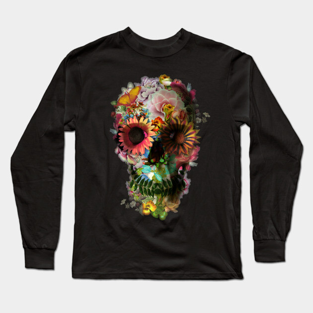Gardening Skull Long Sleeve T-Shirt