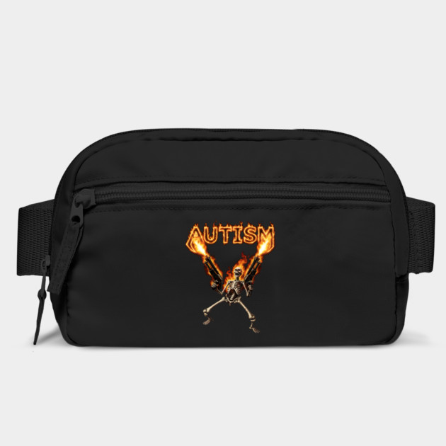 Autism Skeleton Meme Funny Bag