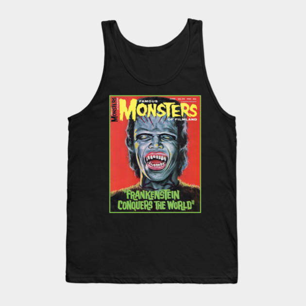 Famous Monsters Frankenstein Tank Top