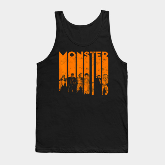 Monsters - Letter Group Shot Tank Top