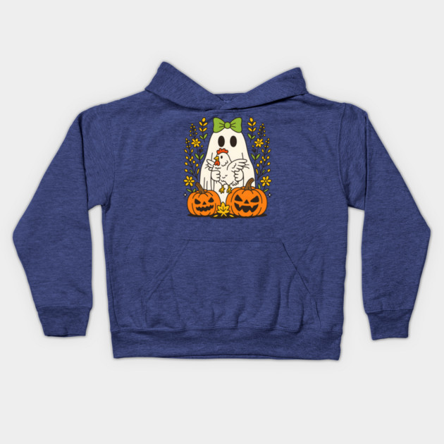 Chicken Shirt Fall Halloween Kids Hoodie