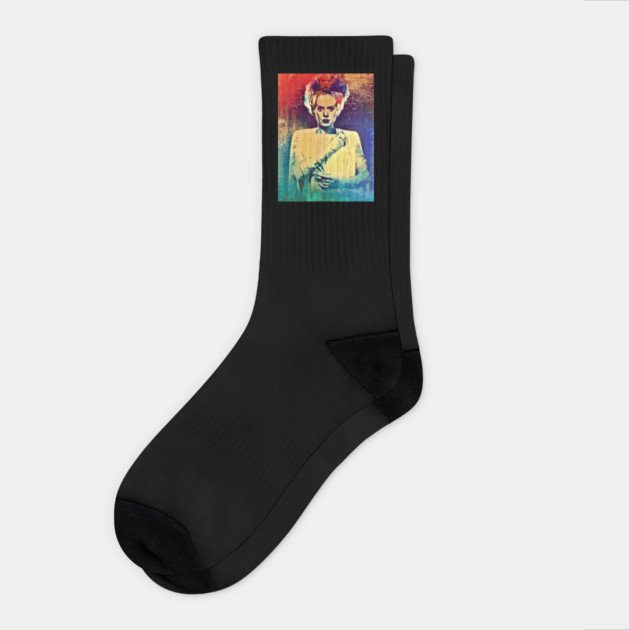 Bride of Frankenstein Psychedelic Socks