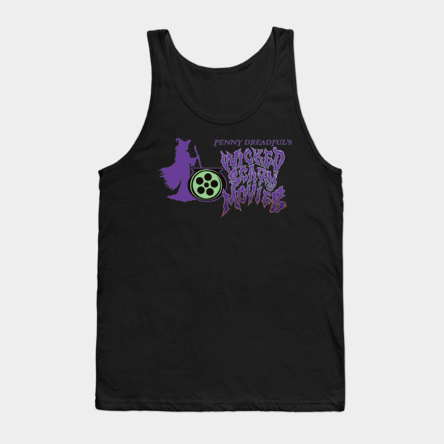Penny Dreadful's Wicked Scary Movies - Logo 1 - by Eric Marshall Tank Top