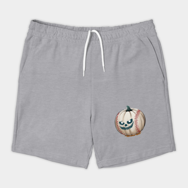 Halloween pumpkin baseball lovers Shorts
