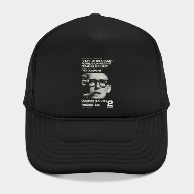 Bob Wilkins Horror Host Creature Feature Hat