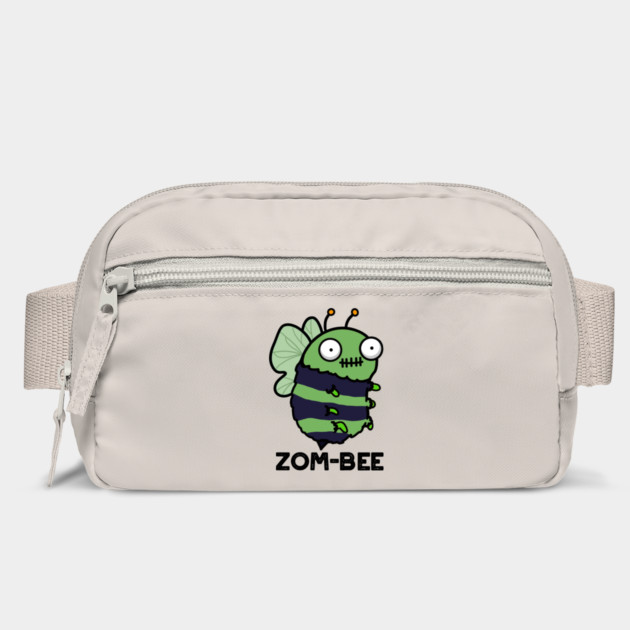 Zom-bee Cute Halloween Zombie Bee Pun Bag