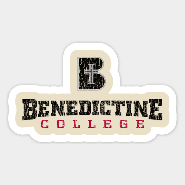 Benedictine College Vintage Sticker