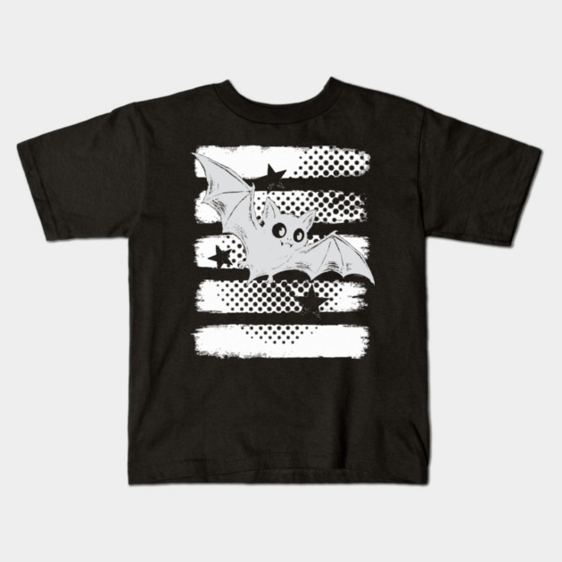 Halloween Bats , Retro Bat, Halloween Bat,Cute Bat, Baby Bat ,Spooky Bats Trendy Spooky,Ghosts , Pumpkins ,Fall , Halloween Kids T-Shirt