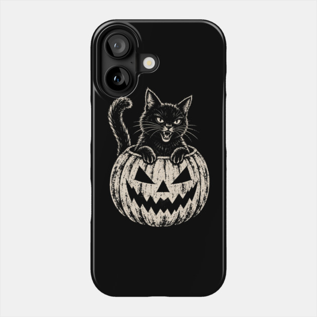 Halloween Black Cat Phone Case