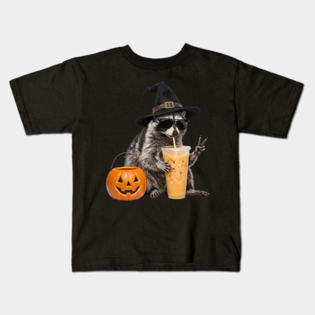 Halloween-raccoon Kids T-Shirt
