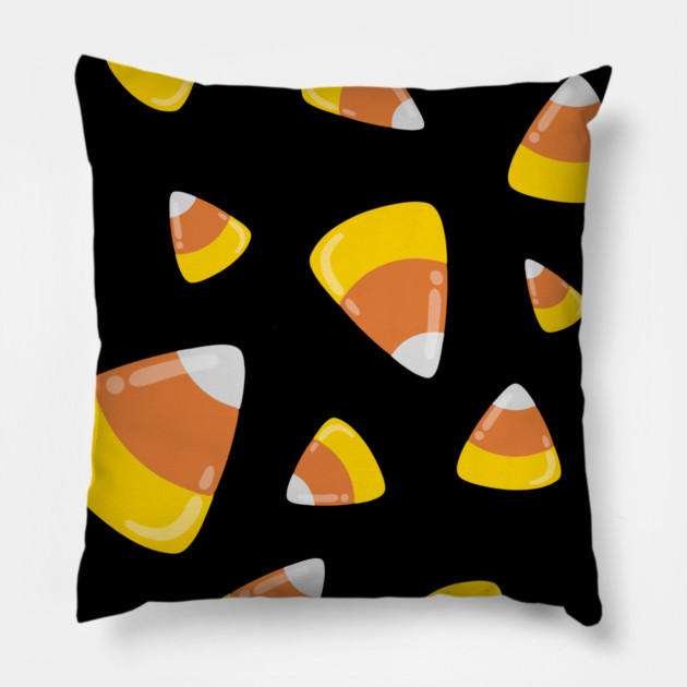 Candy Corn Pattern Pillow