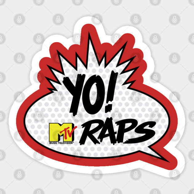 Yo Mtv Raps Sticker