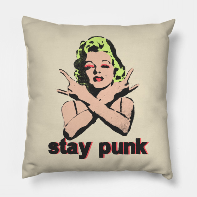 Stay Punk Pillow