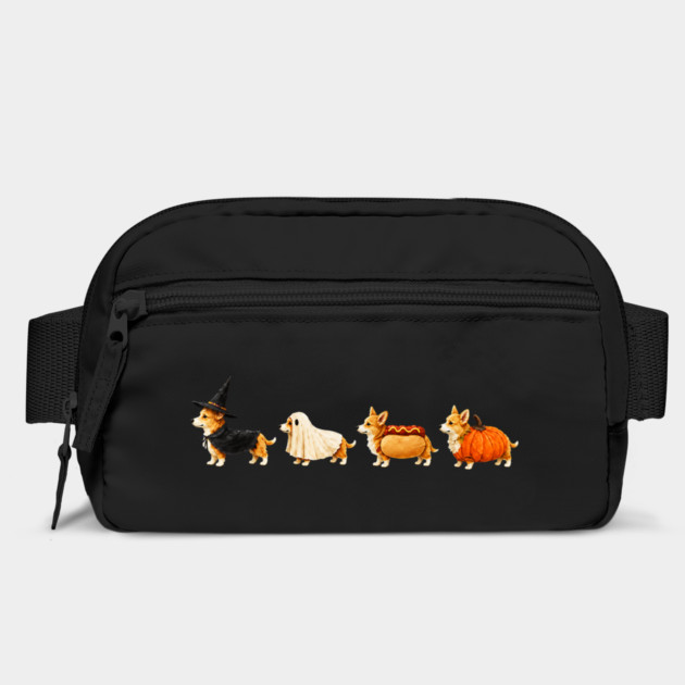 Corgi Halloween Costume Parade Spooky Funny Dog Design Bag