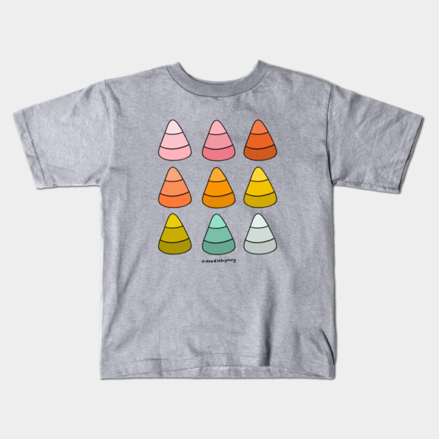 Rainbow Candy Corn Kids T-Shirt