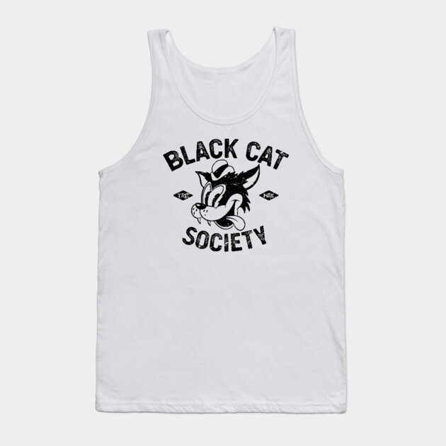 Black Cat Society Tank Top