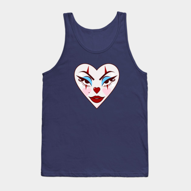 Clown Heart Tank Top