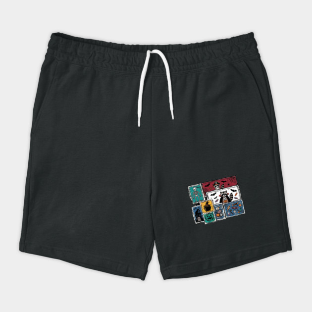 Spooky Raccoon Halloween Costumes Shorts