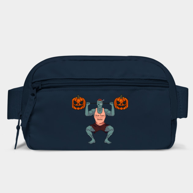Bow Down Witches Funny Zombie Halloween Gym Workout Bag