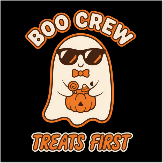 Cool Ghost Sunglasses Bow Tie Candy Corn Halloween Posters and Art Prints