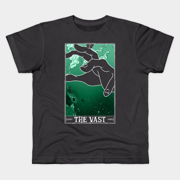 The Vast Tarotesque (Dark) Kids T-Shirt