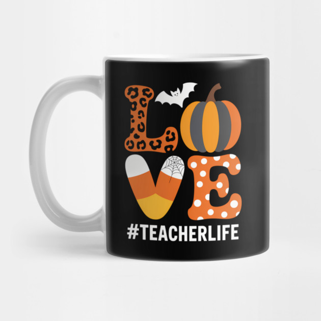 Candy Corn Lovers Cute Pumpkin Halloween Teacher Mug