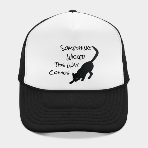 Something Wicked This Way Comes Black Cat Hat