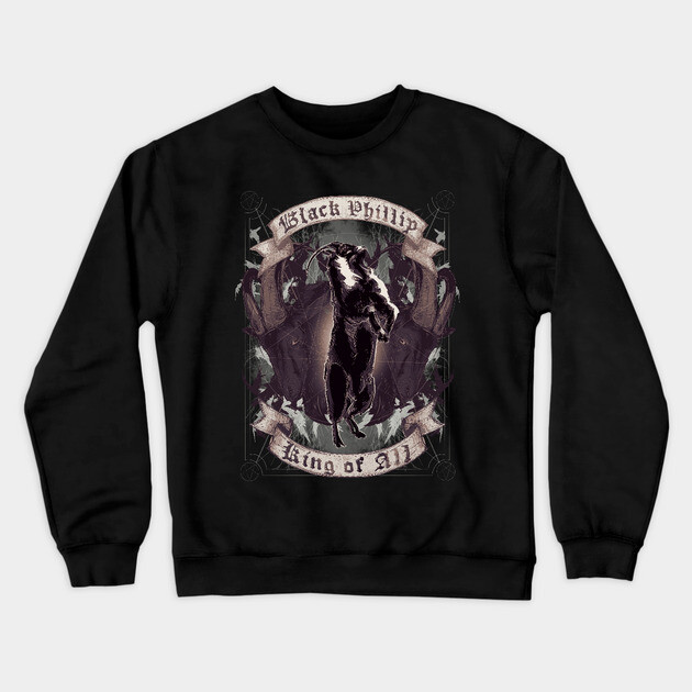 Black Philip Crewneck Sweatshirt