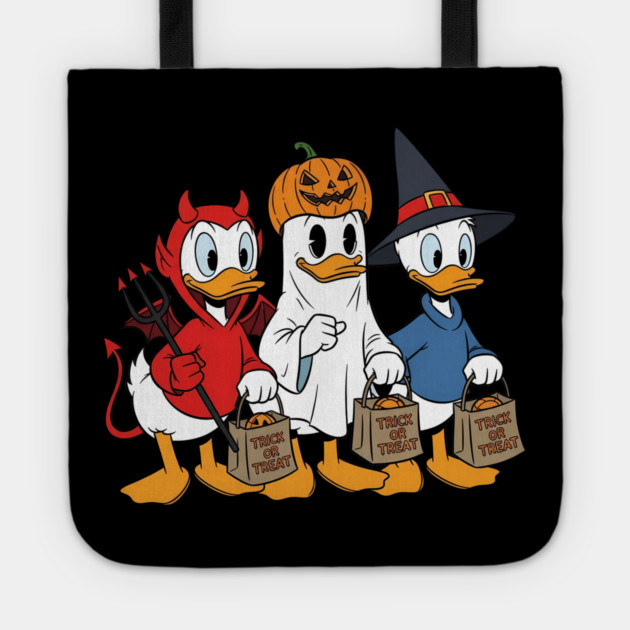 Trick Or Treat Ducks Tote