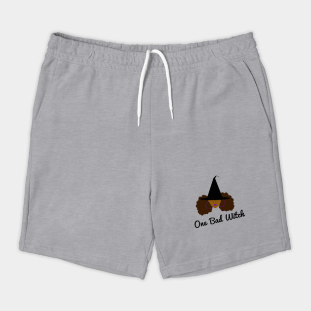 One Bad Witch Halloween Shorts
