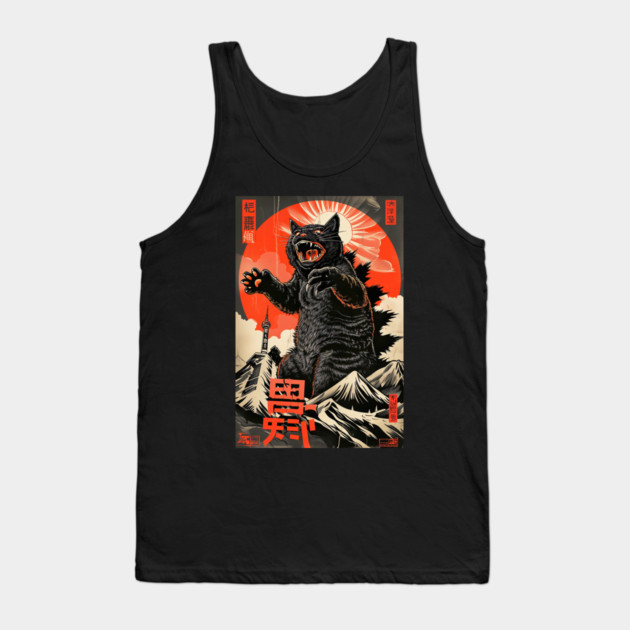 Catzilla Nightmare! Tank Top