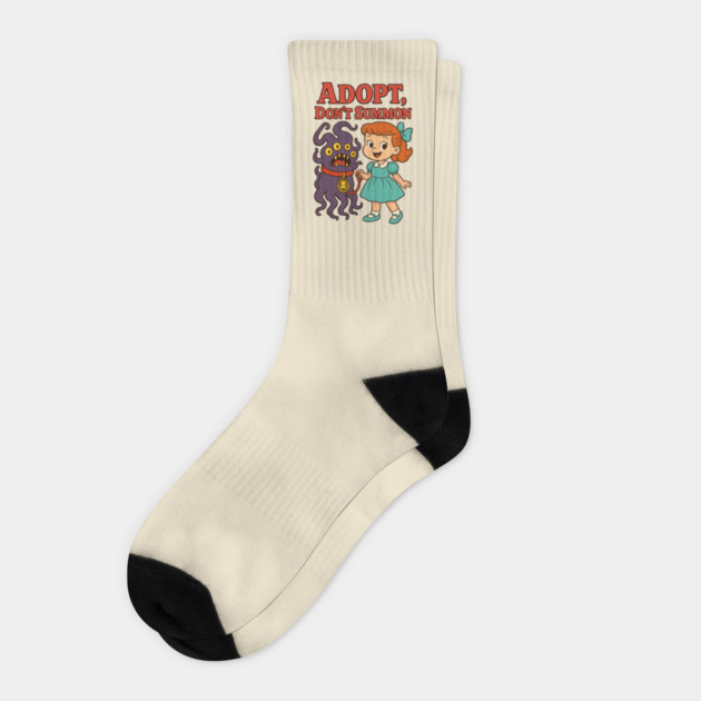 Adopt, Don’t Summon : Family-Friendly Eldritch Horror Socks