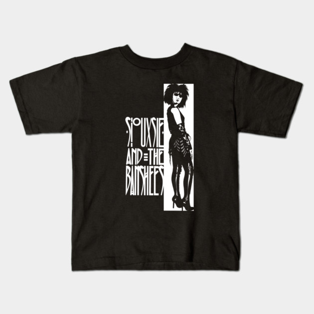 Siouxsie and the Banshees white Kids T-Shirt