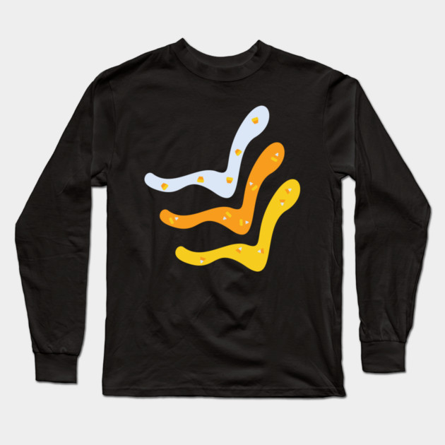 Droopy Candy Corn Long Sleeve T-Shirt
