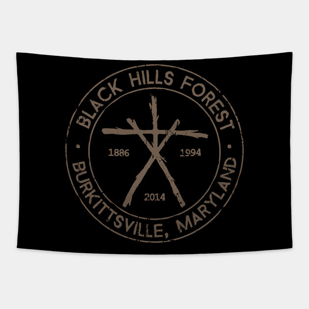 Black Hills Forest Witch Tapestry