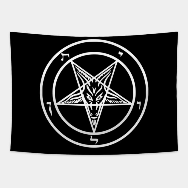 Sigil of Baphomet - Satanic Pentagram Tapestry