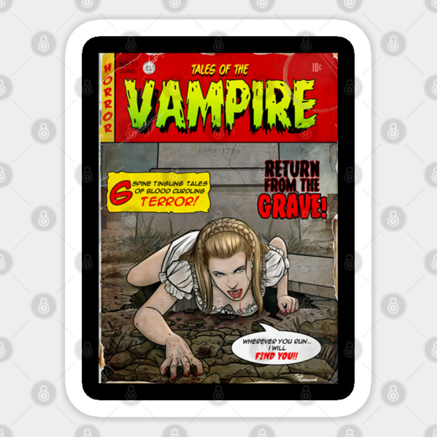 Tales of the Vampire. Sticker