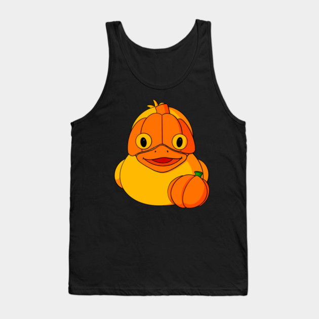 Pumpkin Rubber Duck Tank Top