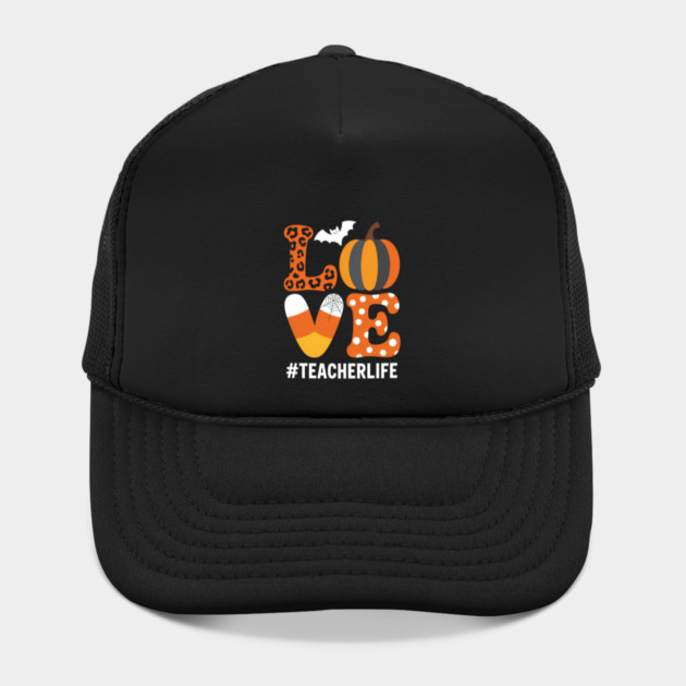Candy Corn Lovers Cute Pumpkin Halloween Teacher Hat