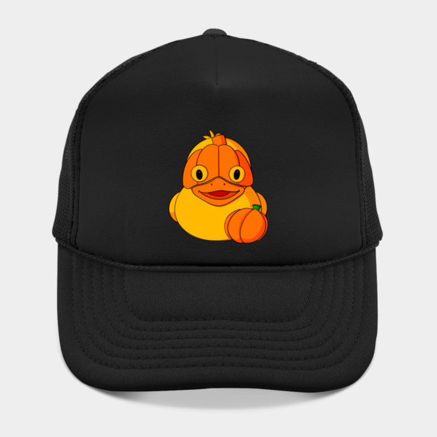 Pumpkin Rubber Duck Hat