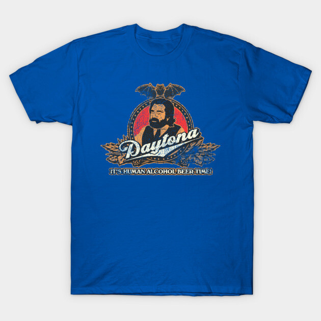 Vintage Distressed Jackie Daytona It's Human Alcohol Beer Time T-Shirt