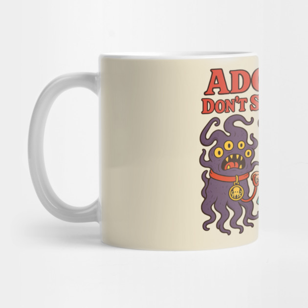 Adopt, Don’t Summon : Family-Friendly Eldritch Horror Mug