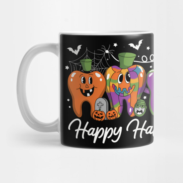 Funny Halloween Dentist Dental Mug