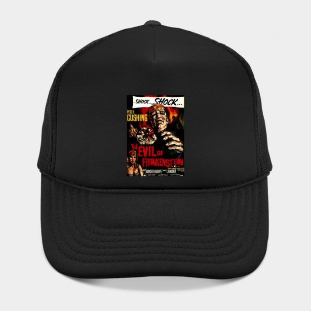 Classic Hammer Horror Movie Poster - The Evil of Frankenstein Hat