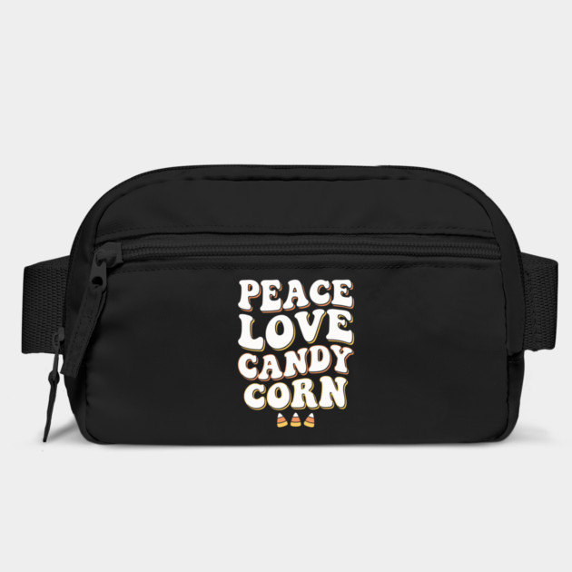 Peace Love Candy Corn Cute Fall Festival Art SEP-654 Bag