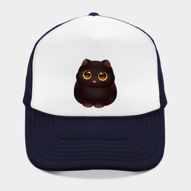 Chonky Black Cat Hat