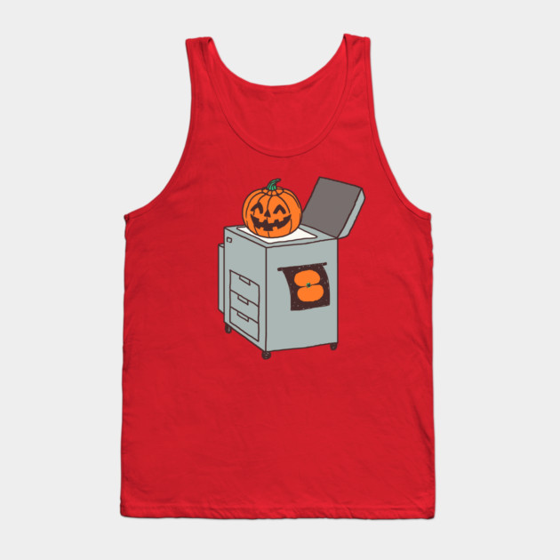 Spooky Spreadsheet Tank Top
