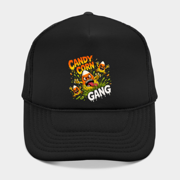 Candy Corn Crew Creepy Monster Slime Halloween Classic Hat